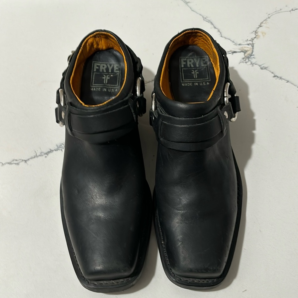 Frye men’s boots belted Harness size 10